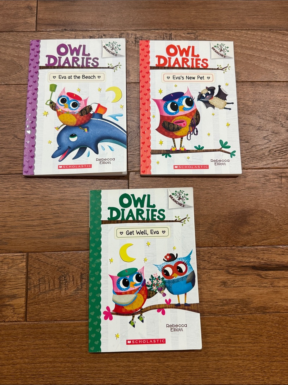 Owl Diaries Books By Rebecca Elliott - 14 15 16 in Book Series
